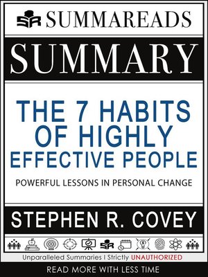 cover image of Summary of the 7 Habits of Highly Effective People